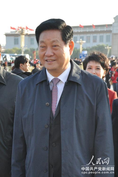 十八大代表、陝西省省長趙正永 人民網(wǎng) 楊伊 攝