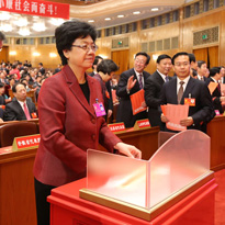 代表投票