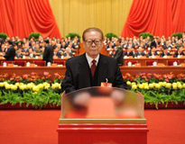 江澤民同志投票