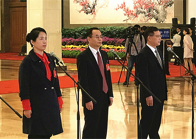 “黨代表通道”第二場採訪活動