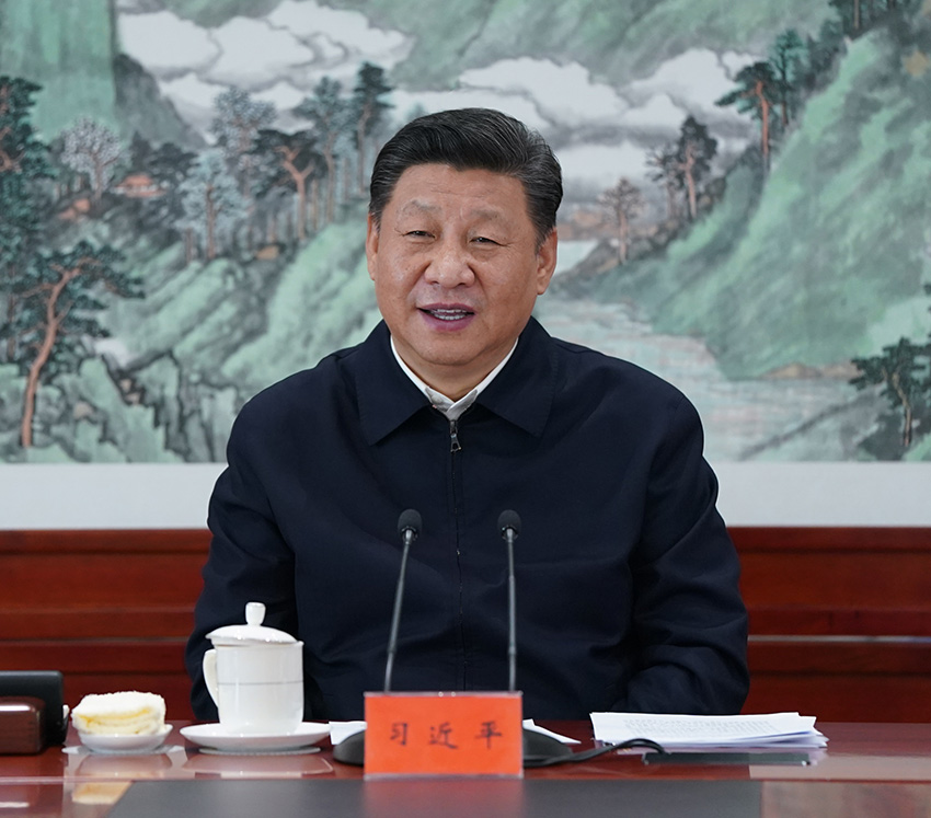 1月25日，中共中央政治局在人民日報社就全媒體時代和媒體融合發(fā)展舉行第十二次集體學習。中共中央總書記習近平主持學習並發(fā)表重要講話。 新華社記者 謝環(huán)馳 攝