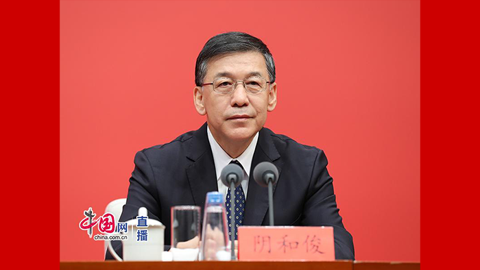 科技部黨組書記、部長陰和俊