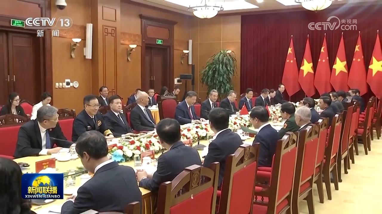 習(xí)近平會見越南總理